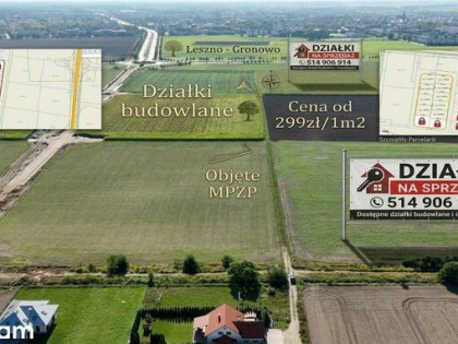 kolejny etap - działki budowlane - LESZNO - GRONOWO