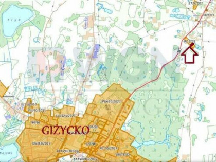 Działka budowlana Spytkowo gm. Giżycko