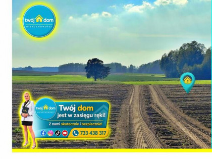 Działka budowlana Hermanówka gm. Juchnowiec Kościelny