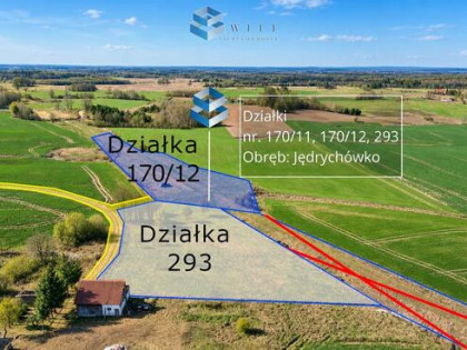 Działka budowlana Jędrychówko gm. Morąg