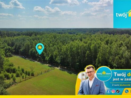 Działka leśna Sławacinek Nowy gm. Biała Podlaska