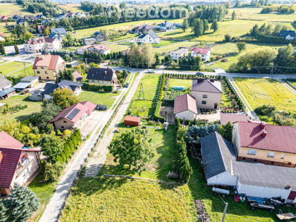 Działka 1625 m² z WZ, garażem – Mogielnica