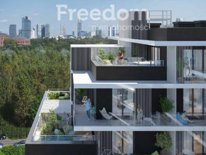 Warszawa, Wola, apartament na 16 piętrze