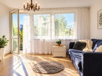 2 oodzielne pokoje plus kuchnia. Balkon