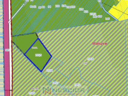 Działka leśna 5200 m² – Maliszew