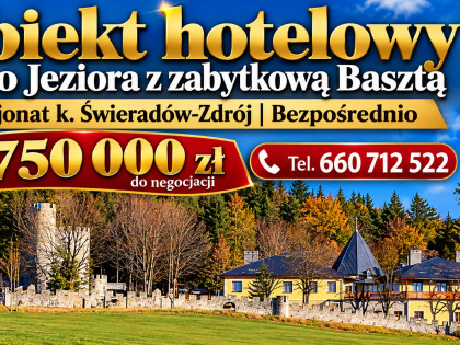 Obiekt hotelowy blisko Jeziora z zabytkową Basztą | Pensjonat k. Świeradów-Zdrój | Bezpośrednio