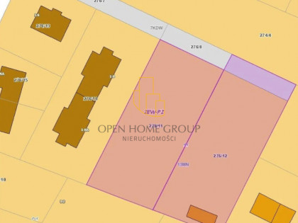Żerniki Wrocławskie, działka budowlana 1305 m2