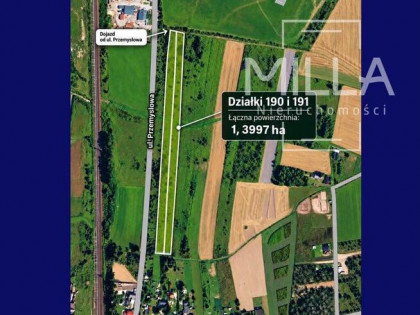 ???? DZIAŁKA USŁUGOWA 13 997 m² | PIOTRKÓW TRYB. | ok. ul. Przemysłowej