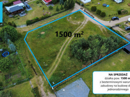 Działka budowlana Domatówko gm. Puck, Graniczna