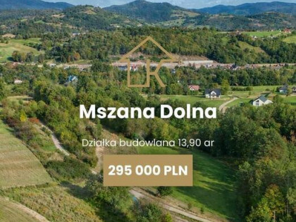 Widokowa działka budowlana z dojazdem asfaltowym