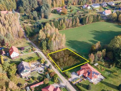 Działka budowlana Ruszajny gm. Barczewo