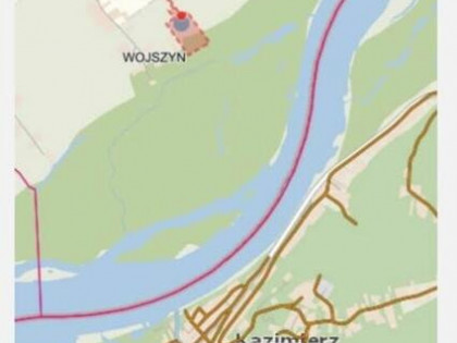 Działka rolno-rekreacyjna 3 ha z widokiem na Kazimierz Dolny
