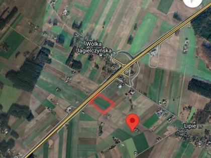 Działka inwestycyjna przy trasie s-8
