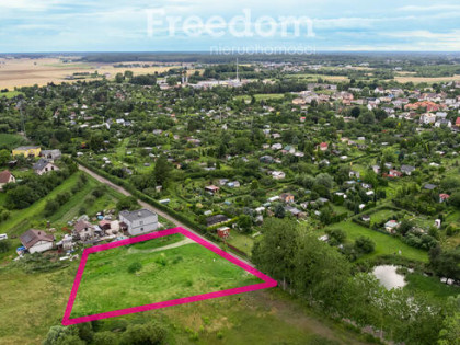 Duża działka budowlana 2823 m2 z MPZP