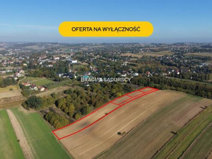 Działka rolna Kocmyrzów gm. Kocmyrzów-Luborzyca, Wąwozowa