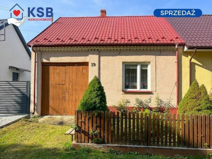Dom parterowy 42m2, działka 800m2 – Gliniany