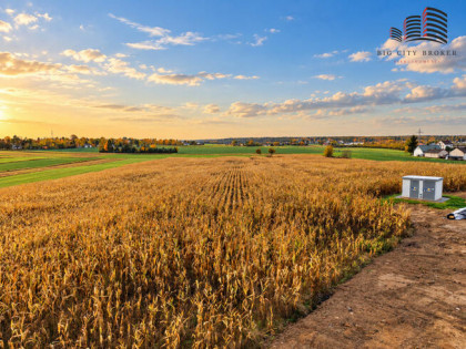 Działka budowlana Krępiec gm. Mełgiew, Jarzębinowa