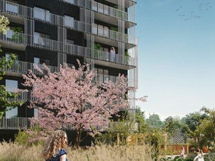 Warszawa, Wola, apartament na 16 piętrze