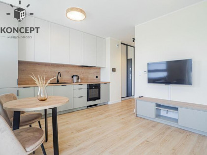 Nowoczesne studio przy Lotnisku | Balkon | Parking