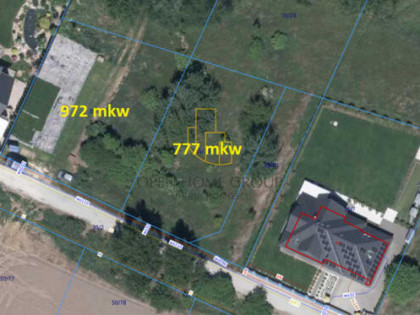 Wrocław, Radomierzyce, działka 777 m2
