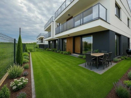 Mieszkanie parterowe z ogródkiem | Apartamenty Zalesie