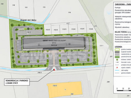 Działka usługowa 10 000 m², utwardzony dojazd, MPZ