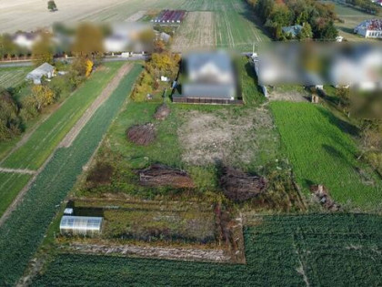 Działka budowlana 2592 m2 Wojszyn gm. Janowiec pow. Puławy.