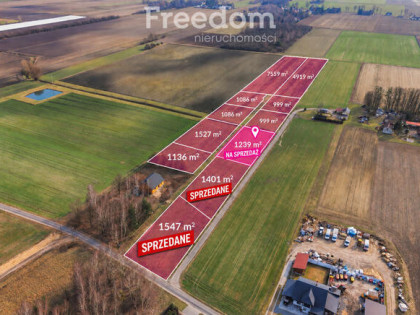 Działka 1239m² z Warunkami Zabudowy  w Podkampinos