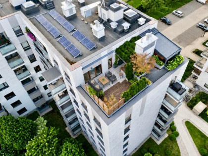 Penthouse 100 m²| Taras 64 m² | 4 pokoje | Mokotów