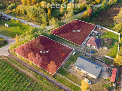 Działki budowlane 1512m2 Nowe Racibory, Tarczyn