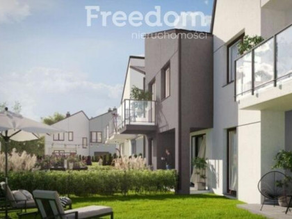 Dom szeregowy 105, 93 m², 3 łazienki, ogród