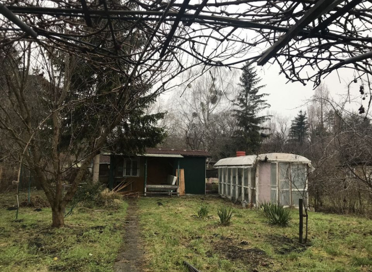 Ogródek działkowy ROD Arkadia Warszawa Mokotów z jacuzzi Warszawa