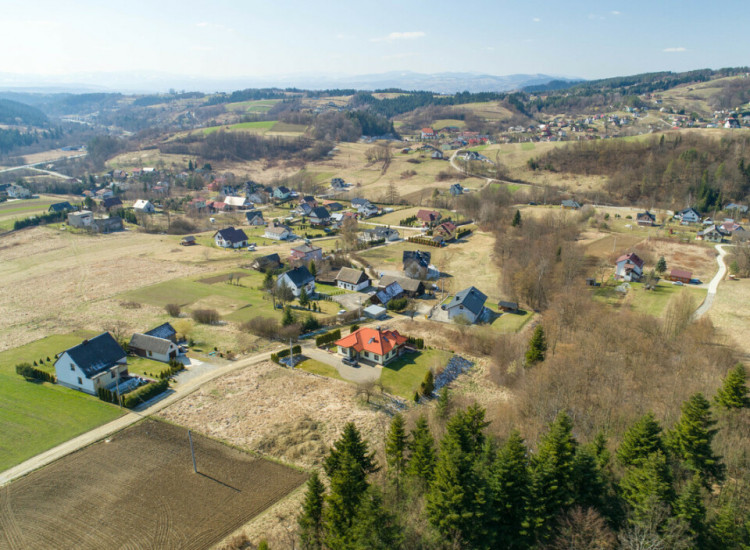 Działka budowlana 13 ar Paszyn | gm. Chełmiec Paszyn