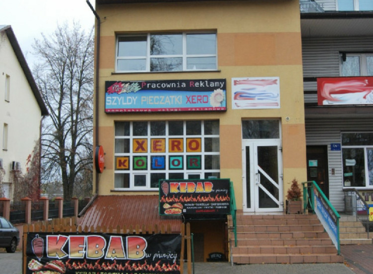 Lokal użytkowy z poddaszem mieszkalnym Hajnówka