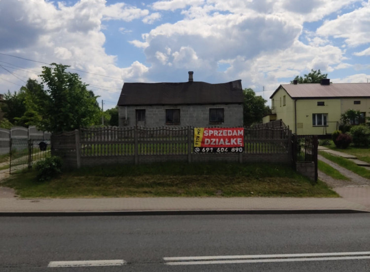Działka budowlana 1178m2 Pomyków gm Końskie Pomyków