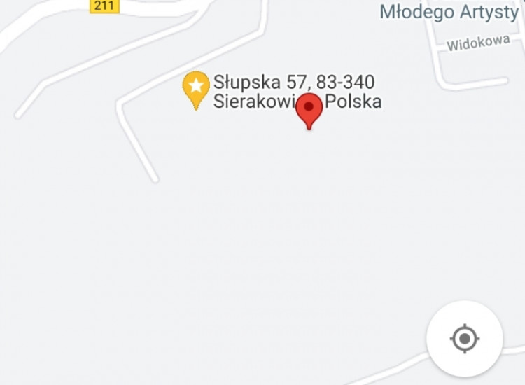 Sprzedam działkę przy ul slupskiej na przeciwko jezioro swiniewo Sierakowice