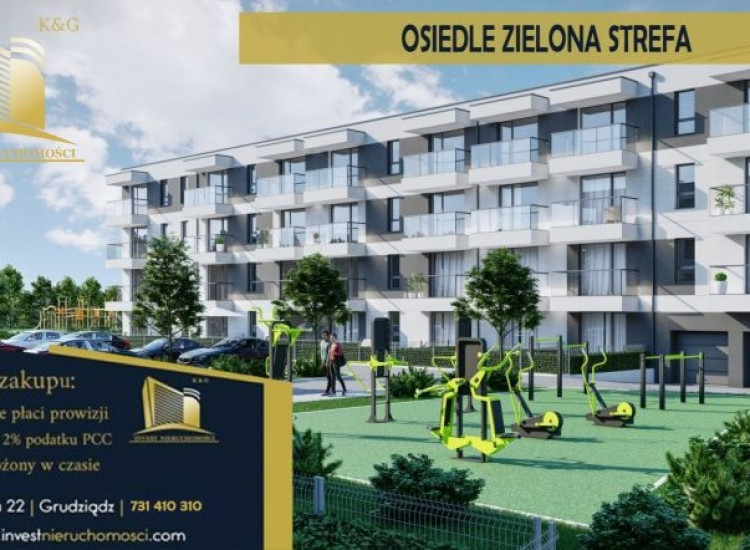 NOWE OSIEDLE ZIELONA STREFA W GRUDZIĄDZU! Grudziądz
