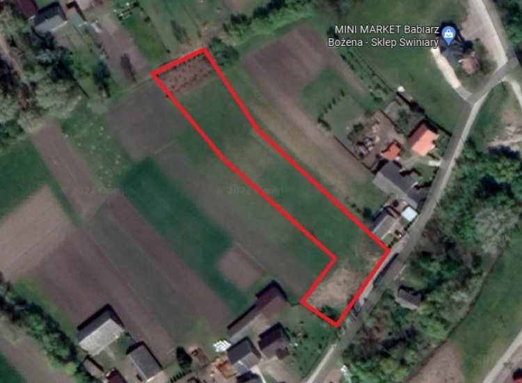 Świniary, gm. Solec-Zdrój, działka rolno-budowlana, uzbrojona, dojazd - droga asfaltowa. Świniary