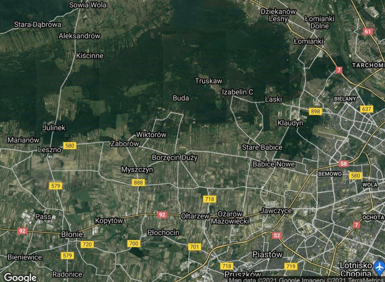 Działka Zalesie Zalesie