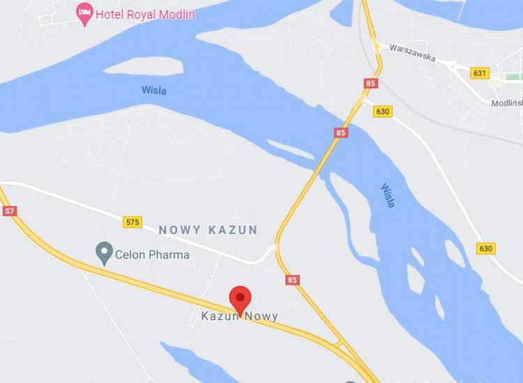 Działka Kazuń Nowy Kazuń Nowy