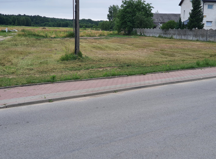 Działka NOWE GRABIE, 1200 m2, Media, I Linia zabudowy Nowe Grabie