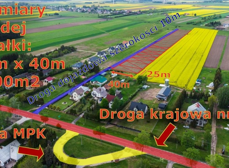 Sprzedam działki budowlane Augustowo na Brańskiej Augustowo