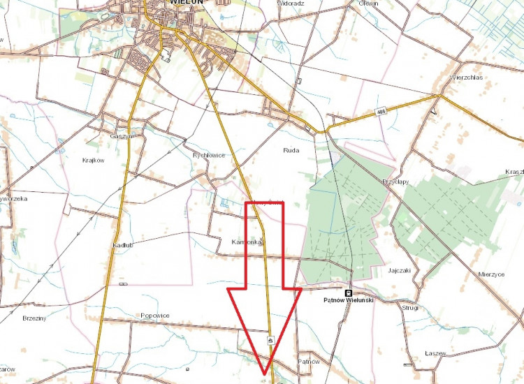 Sprzedam 4ha gruntów rolnych klasy IV Pątnów
