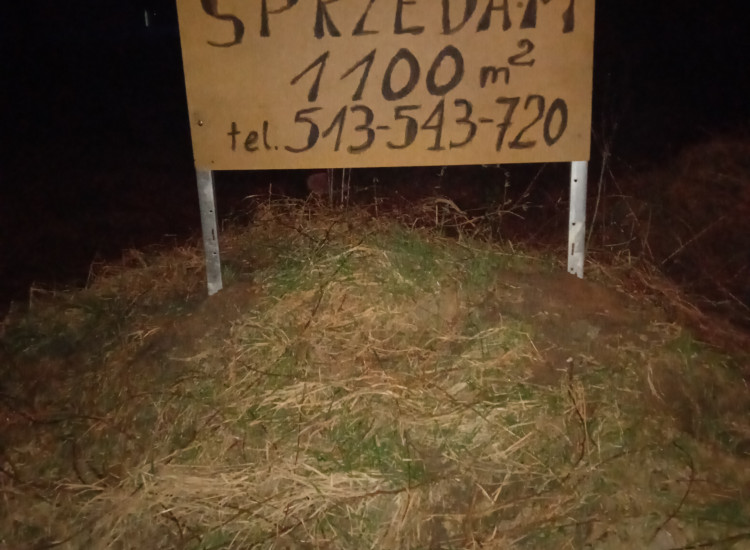 sprzedam działkę Branica