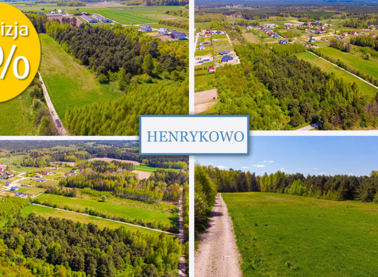Zaciszne Henrykowo 0 zł Prowizji Henrykowo