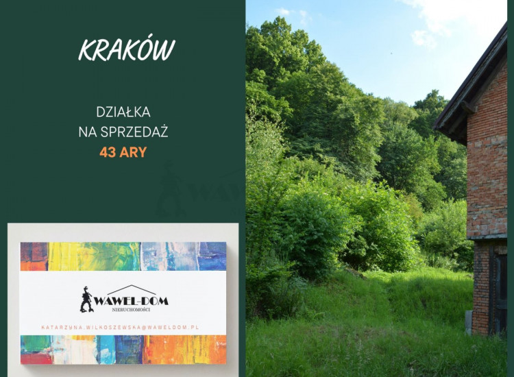Działka Kraków Wola Justowska Kraków