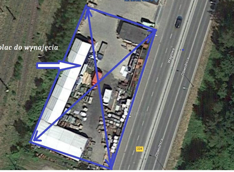 Wynajmę plac pod autohandel , wypożyczalnię aut Kartuzy