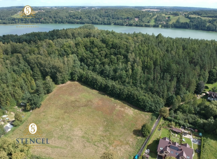 Piękna działka Brodnica 300 m od jeziora Brodnica Górna