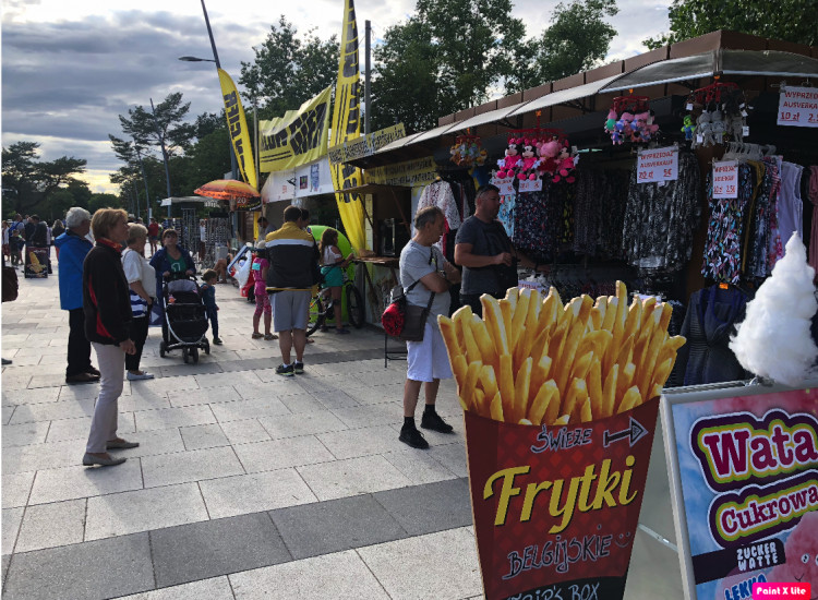 Wynajmę miejsce nad morzem w Świnoujściu na promenadzie pod lody, foodtruck, handel Świnoujście