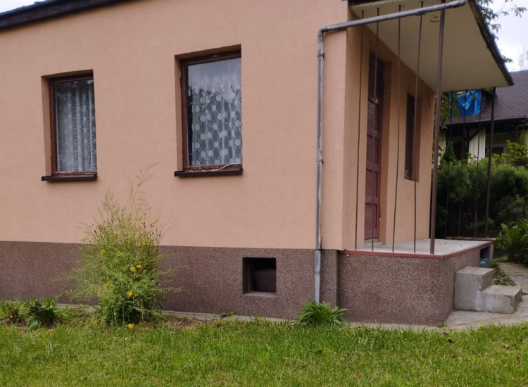 Ogródek działkowy z murowaną altaną. Czeladź Piaski ROD Czeladź